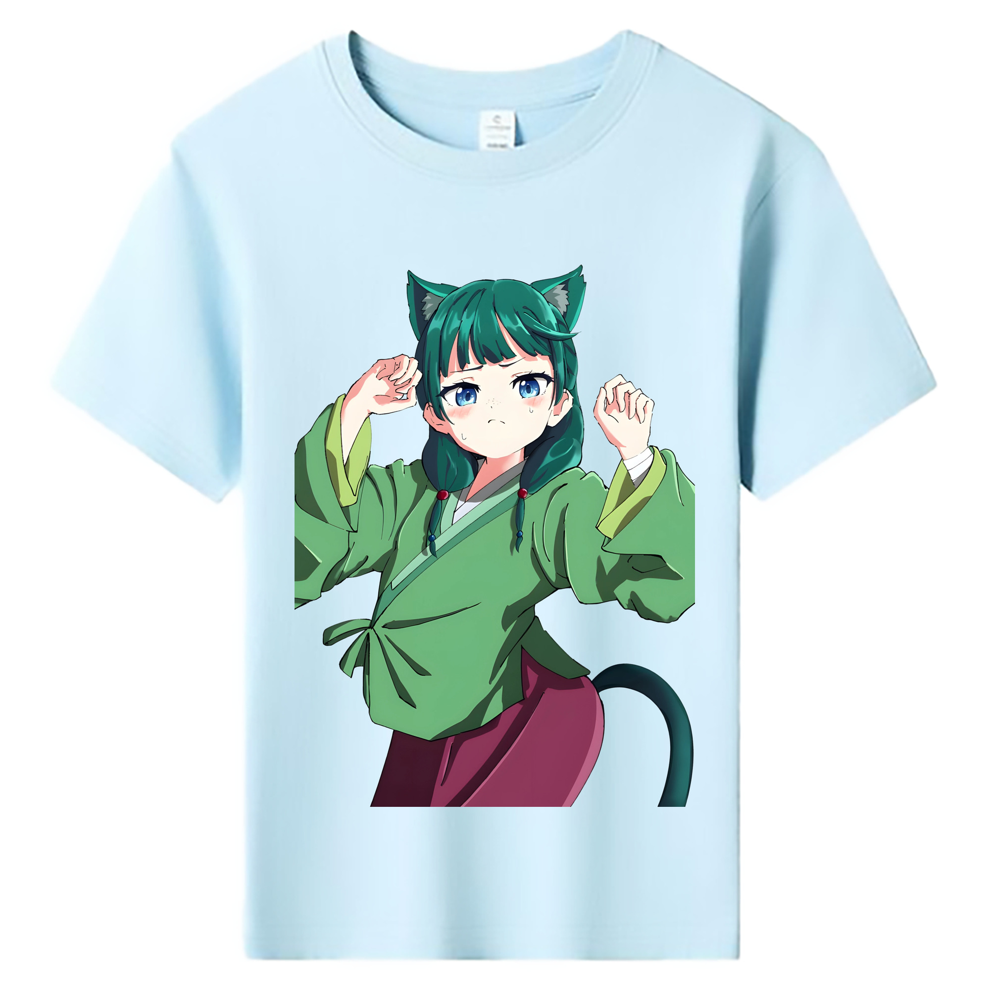（画像用） 薬屋のひとりごと The Apothecary Diaries 綿100％キッズTシャツ（フロントプリント）